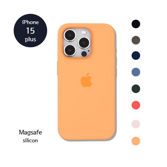 [iPhone 15 Plus] Magsafe silicone case 