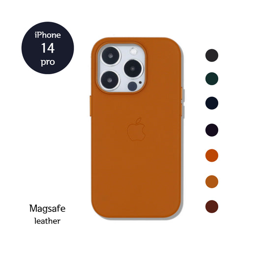 [iPhone 14 Pro] Magsafe Leather case 