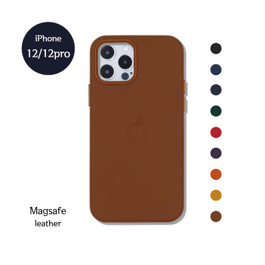 [iPhone 12 / 12Pro] Magsafe Leather case